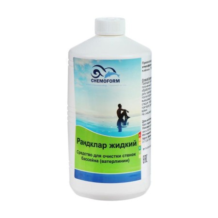 Liquid tool for cleaning the walls of the pool and waterline Randclara liquid, 1 liter