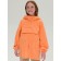 Jacket for girls, height 140 cm, orange color