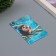 Postcard with seeds "grow itself" "miracles" 5*7cm
