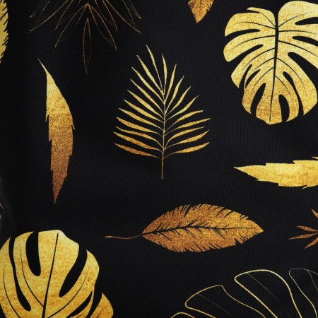 Bag Schoper "Leaves", 40x12x38 cm, black color-5