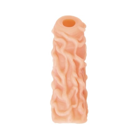 Kokos nozzle is realistic with additional stimulation, TPE, bodily, 12 cm-1