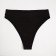 Female women's swimming trunks are high, black color, size 42