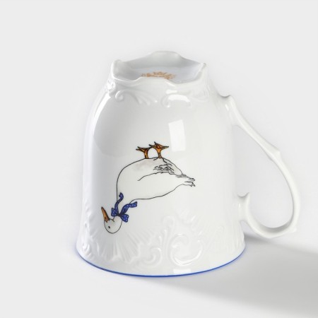 Mug "Rococo. Geese ", 300 ml, porcelain-2