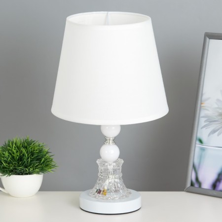Table lamp "Roses" E27 220V BOOD with backlight, diodes 39.5x23x23 cm Risalux