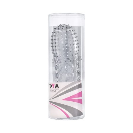 Helper -free nozzle on the Penis TOFYA, the color is transparent, 13.5 cm-1