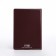 Cover for passport, burgundy color