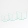 A aquarium set Cube "Matryoshka" - 3 pcs, without cover glass, 16 l, 27 l, 43 liters