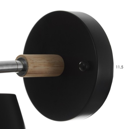 Spot "Anders" E27 40W black 17x20 cm-4