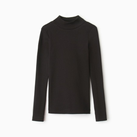 Baby turtleneck, black color, height 122 cm