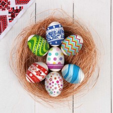 Easter heat -shaped film 