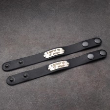 Paired bracelets 