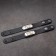 Paired bracelets "I'm always there", genuine leather, steel