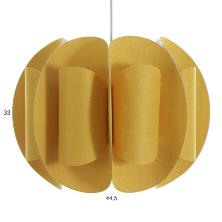 Bayerlux “Sarri” lamp E27 15W yellow 44x44x35-135 cm-4