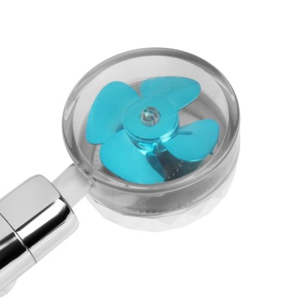 Showing watering can Zein Z2349, with a fan, 1 mode, plastic/stainless steel, blue/chrome-5