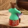 Souvenir "Bear with a bear cub", Kargopol toy