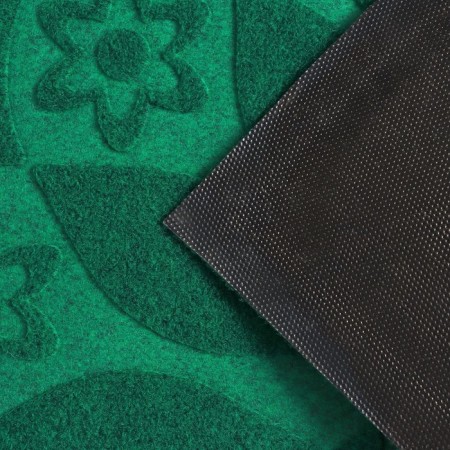 Mat with a moisture -drowning half -rounded without a trim “fan”, 50 × 80 cm, color mix-7