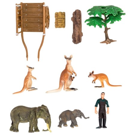 Set of figures "on the farm", 12 items-11