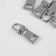 Lightning Puller, metal, 2.8 × 1 cm, 5 pcs, silver color