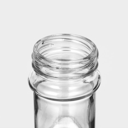 Set of glass mills, 80 ml, 2 pcs, the color is transparent-4