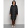 Coat insulated winter female, size 46, black color