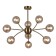 Lamp on the rod 12x40W G9, size 68x68x51 cm