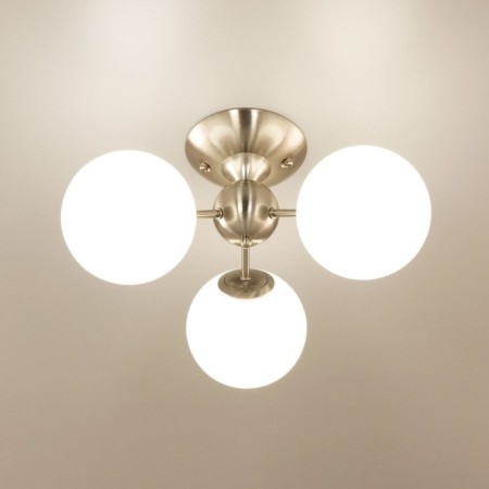 Cutilux “Tommy” chandelier CL102134 46x46x23.5 cm, 3x40W, E14, gray color-7