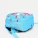 Baby backpack on lightning, external pocket, blue color