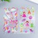 Plastic sticker voluminous "visiting the fairy tale" MIX 10x20 cm