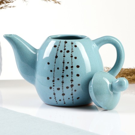 Teapot "Small" 0.75l / 12x16cm, blues-2
