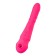 Jos Cotox vibrator with vacuum stimulation, 23 cm, silicone, pink color