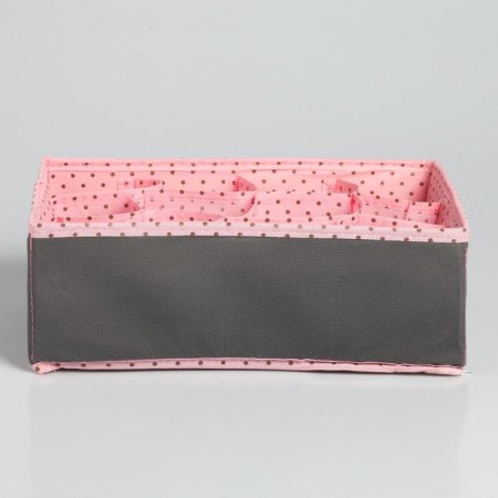 Organizer for storage, coffee for linen 12 cells "Beauty", 27 x 20 x 10 cm.-3