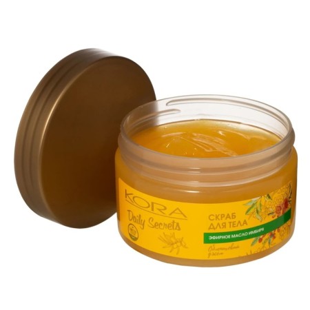 Body scrub Kora Daily Secrets "Sea buckthorn jam", 250 ml-3