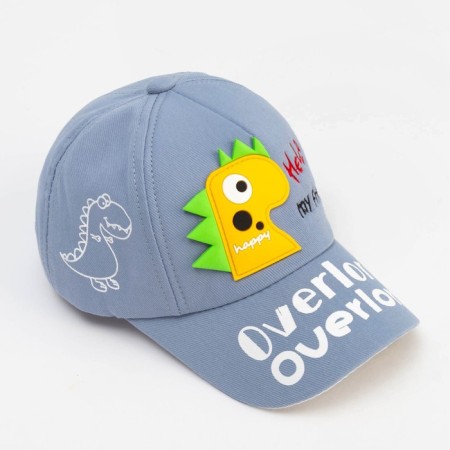 Children's cap "Dino" minku Blue color, rr 52-54