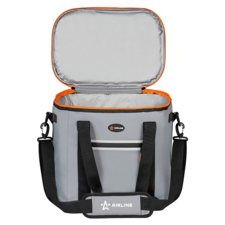 Airline Kholine “Picnic”, 32 l, 37.5x34x26 cm, waterproof, gray-4
