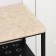 Print Bange for shoes, 3 shelves, black color
