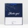 Laminated Packet "THANKS YOU", Blue, 26x32x12