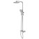 Shower system d & k da1433716a02, white/chrome