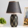 Santano table lamp E14 40W Black-gold 20x25x39 cm Risalux
