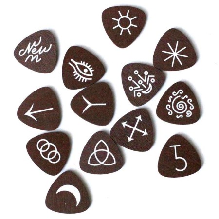 Board game "Fortune telling a little witch", tin box-2