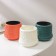Kashpo for flowers, 8.7 × 7.3 × 8.5 cm, color mix