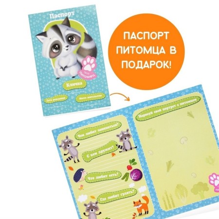 Sew for sewing "My pet" "Raccoon"-3