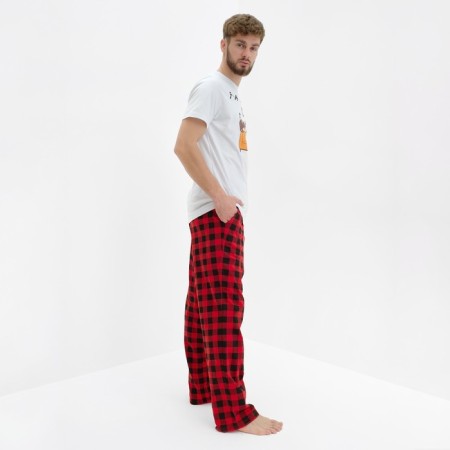 New Year. Pajama men's kaftan "Family" size 54-1