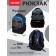 Youth backpack 44 x 30 x 20, ergonomic back, Deavente Moving Forward 19l, Dark 7032413