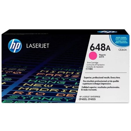 Toner Cartridge HP 648A CE263A Purple for HP CLJ CP4525 (11000