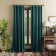 Set of curtains "Replic", size 2x145x270 cm, turquoise color