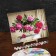 Picture on numbers on a canvas with a subframe "Bouquet in a glass vase", 40x30 cm