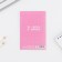 Notepad A6, 16 L "List of favorite books"