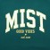 Women's sweatshirt MIST Old School size 46, green color