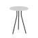 Table Journal Sly, 345x345x500, White Marble