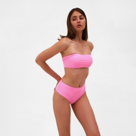 Top bathing female bando minku, color pink size 46-2